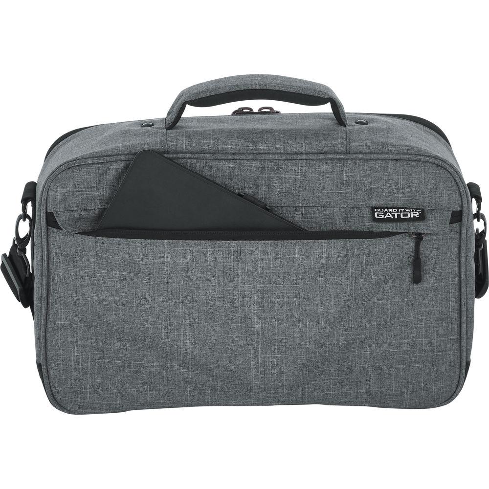 Gator Cases Bag Hold Carries Mini Keyboards, Mixers, Drum Machines,16"X10" Internal Dims