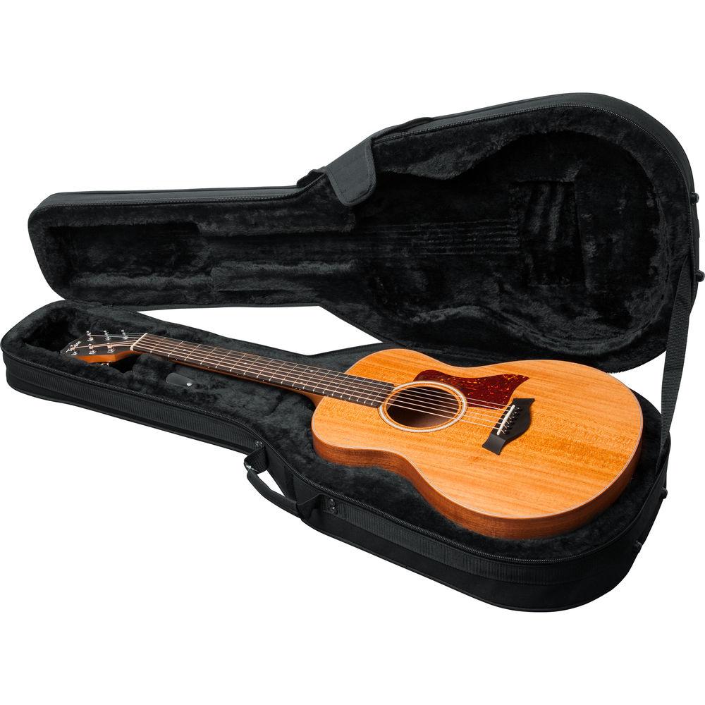 Gator Cases Rigid EPS Foam Lightweight Case for Taylor GS Mini Acoustic Guitars