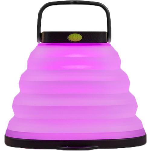 GOAL ZERO Crush Light Chroma Collapsible Solar Lantern with 6 Color Modes