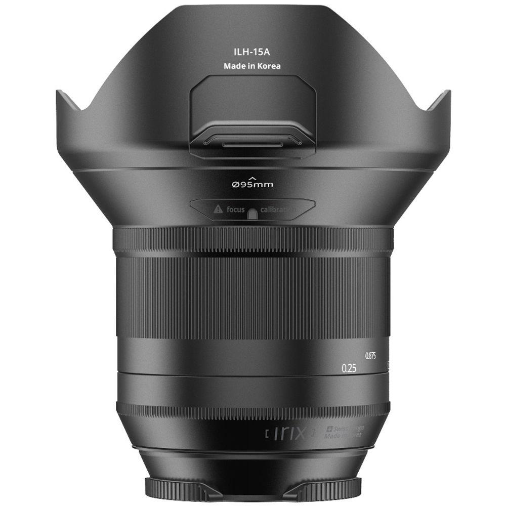 IRIX 15mm f 2.4 Blackstone Lens for Canon EF