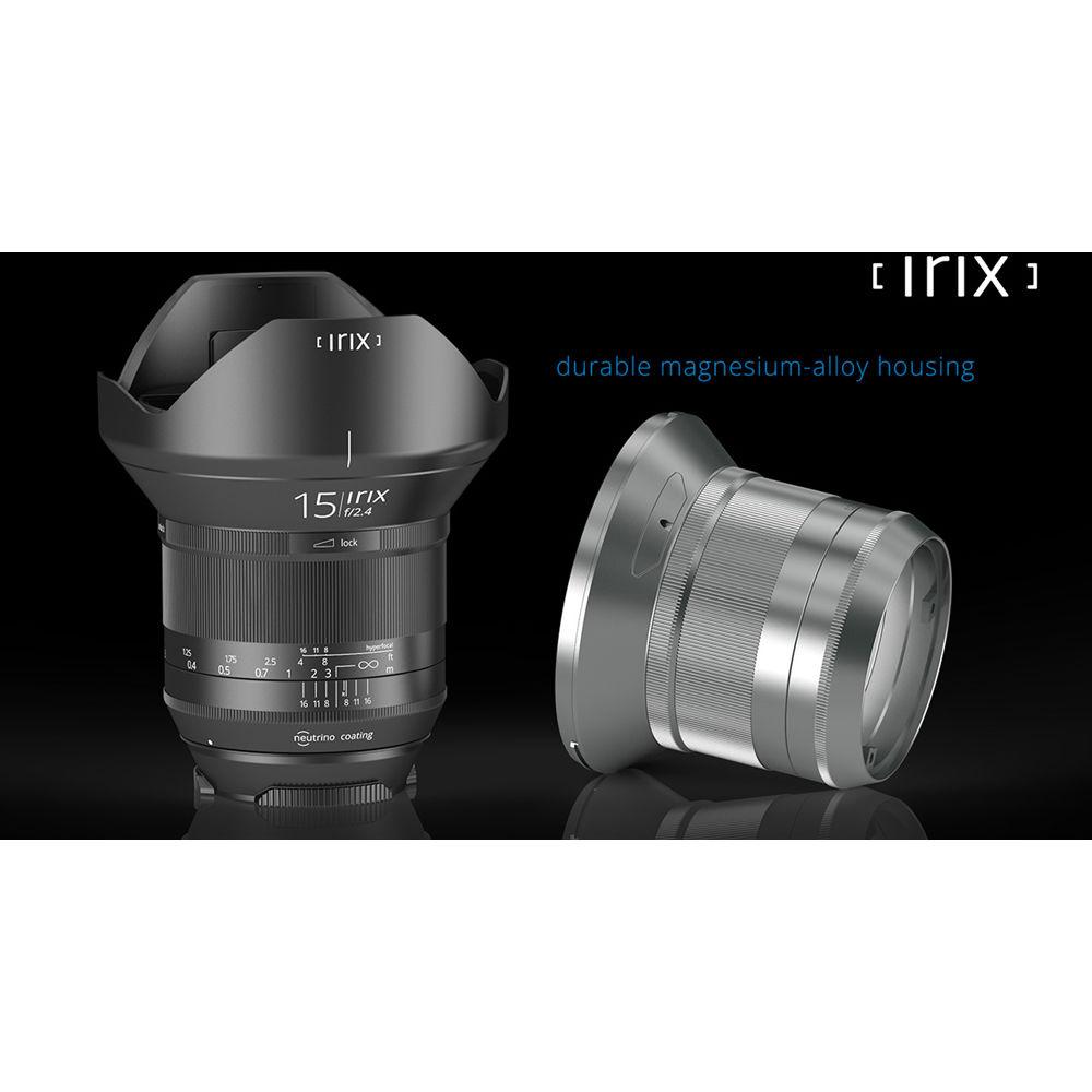 IRIX 15mm f 2.4 Blackstone Lens for Canon EF