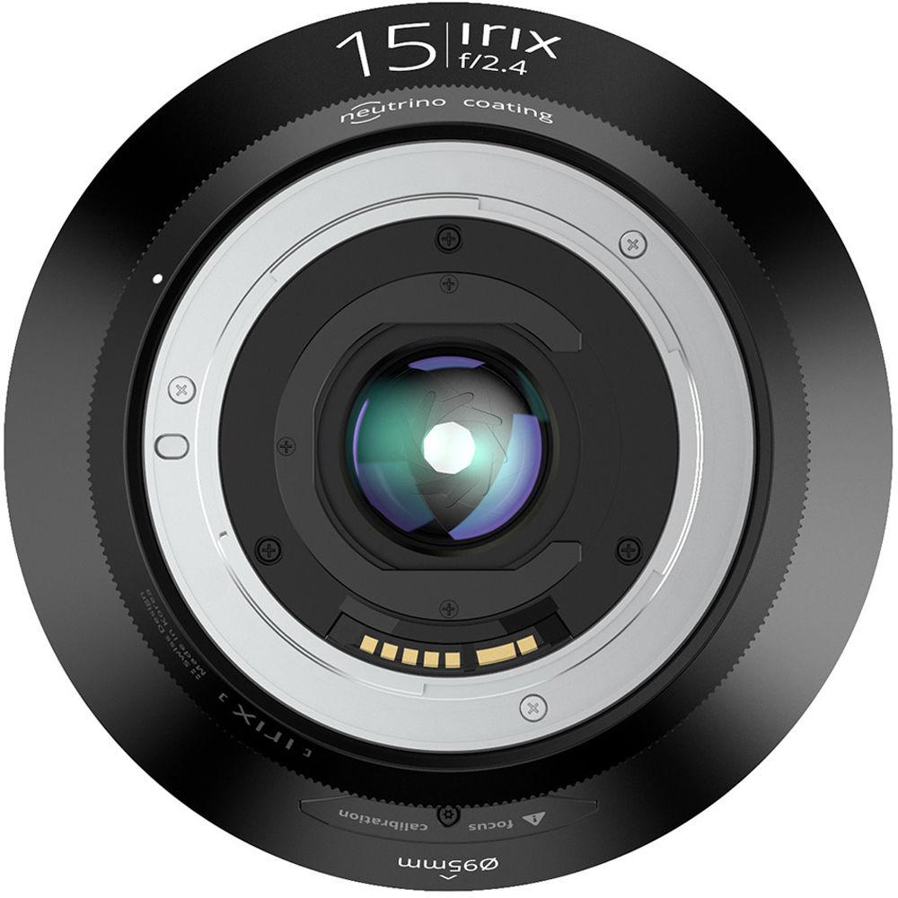 IRIX 15mm f 2.4 Blackstone Lens for Canon EF