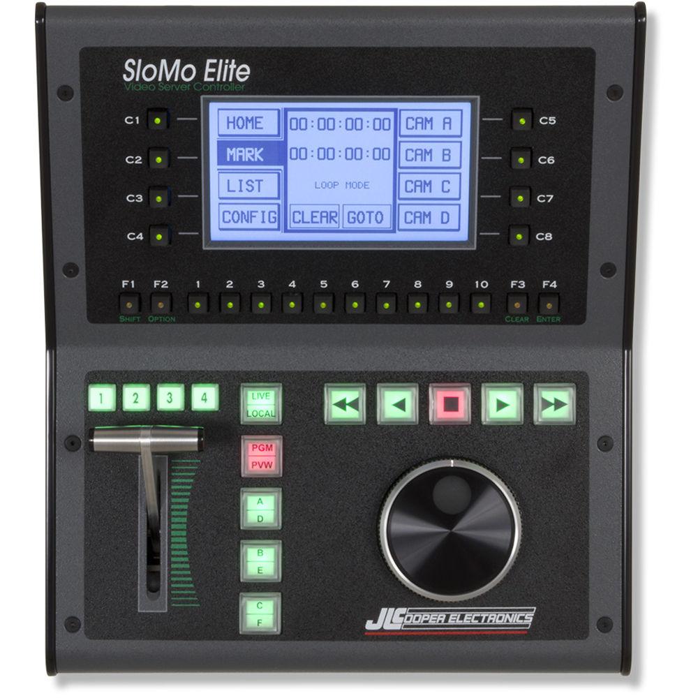 JLCooper SloMo Elite-C Controller with Jog Shuttle Wheel, JLCooper, SloMo, Elite-C, Controller, with, Jog, Shuttle, Wheel