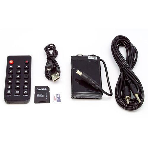 KJB Security Products Xtreme Life 2160P Sideview Smoke Detector Hidden Camera DVR