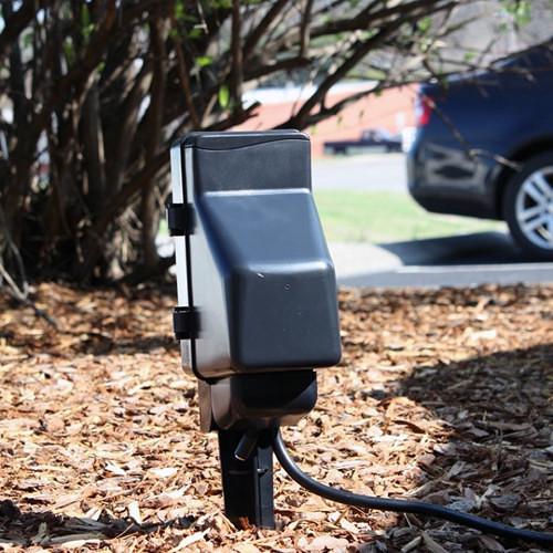 KJB Security Products Zone Shield 2160P Outdoor Power Strip Camera DVR