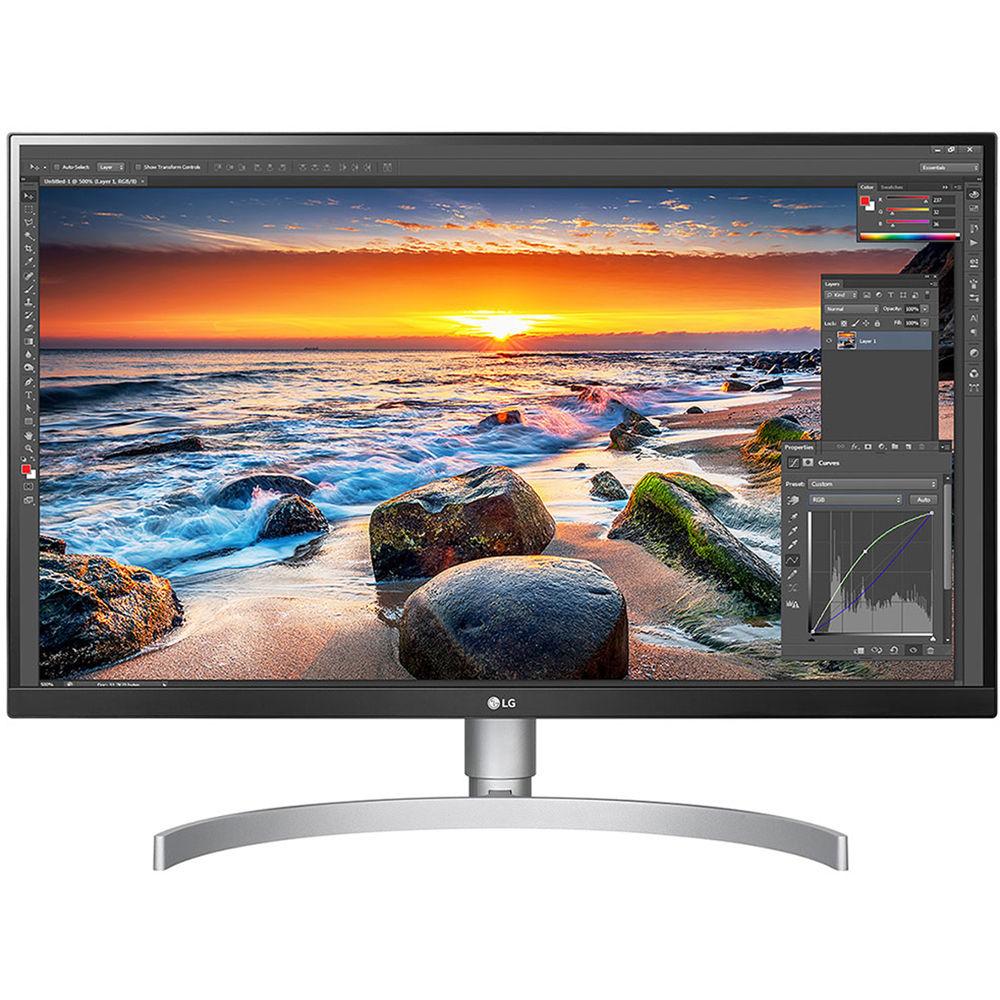 LG 27UL850-W 27" 16:9 4K FreeSync IPS Gaming Monitor