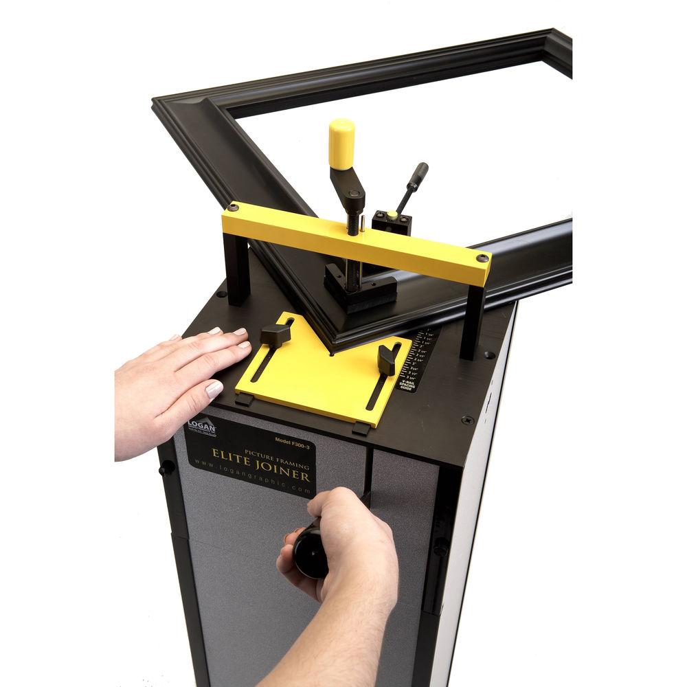 Logan Graphics F300-3 Elite Joiner with F300-6 Frame Gluing System