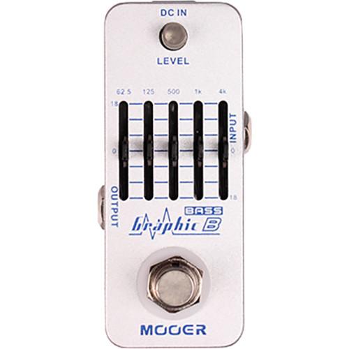 MOOER Graphic B 5-Band Bass Equalizer Pedal for Bass