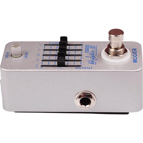 MOOER Graphic B 5-Band Bass Equalizer Pedal for Bass