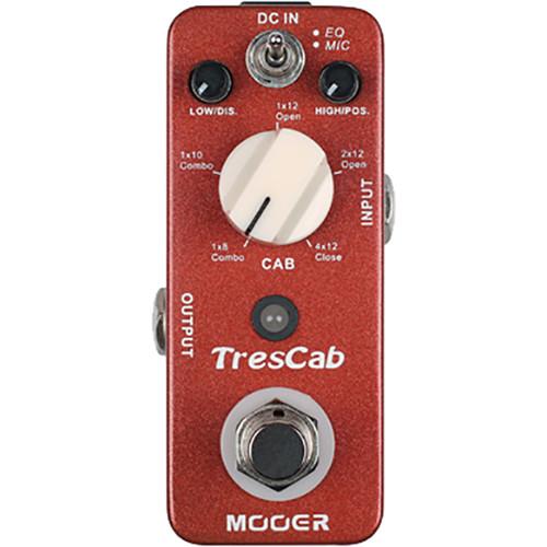 MOOER Micro Series TresCab Speaker Cabinet Simulator Pedal