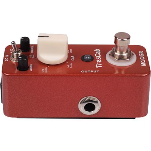 MOOER Micro Series TresCab Speaker Cabinet Simulator Pedal