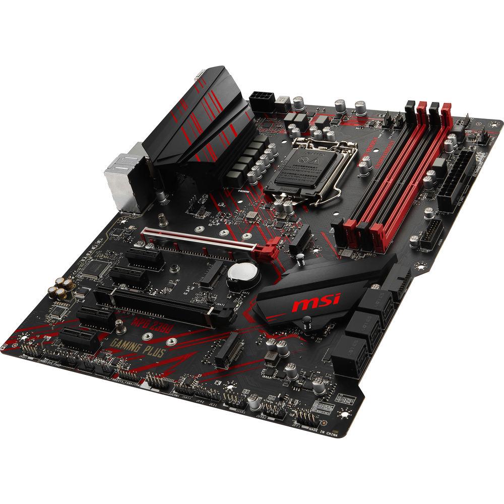 MSI MPG Z390 GAMING PLUS LGA 1151 ATX Motherboard