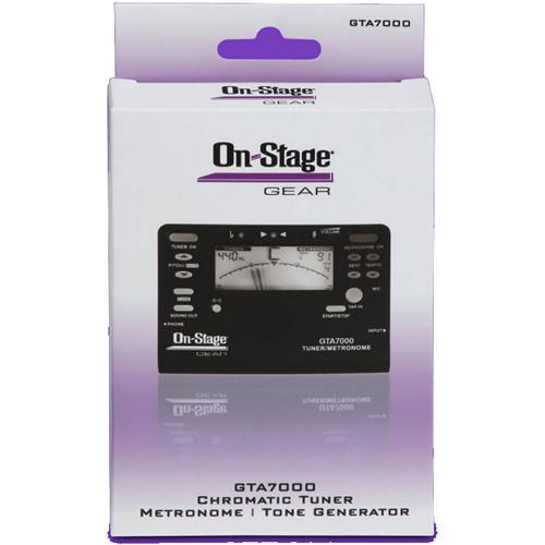 On-Stage Chromatic Tuner, Metronome, Tone Generator
