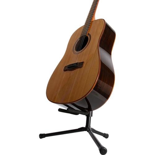 On-Stage Push-Down Spring-Up Locking Acoustic Guitar Stand