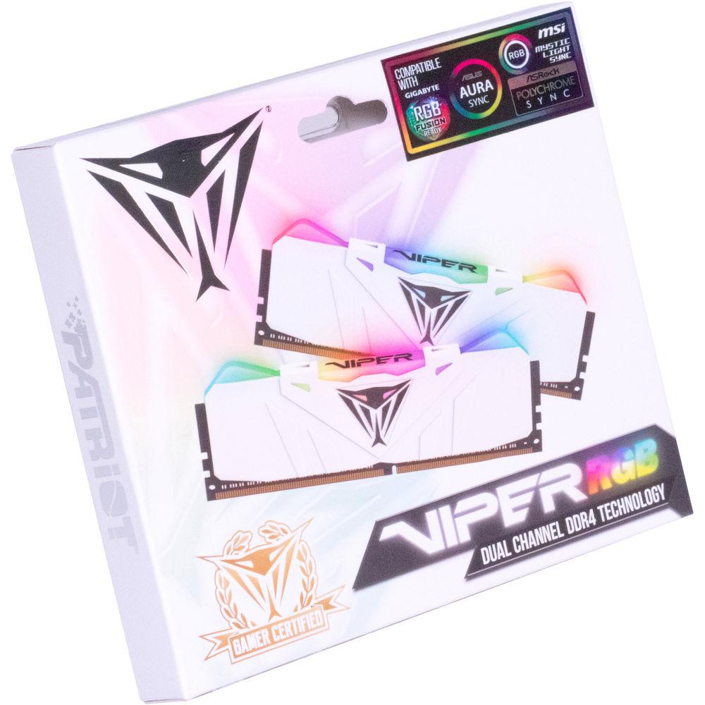 Patriot 16GB Viper RGB Series DDR4 3200 MHz UDIMM Memory Module Kit