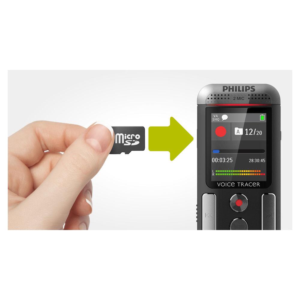 Philips DVT2710 VoiceTracer Digital Voice Recorder with Speech Recognition Software