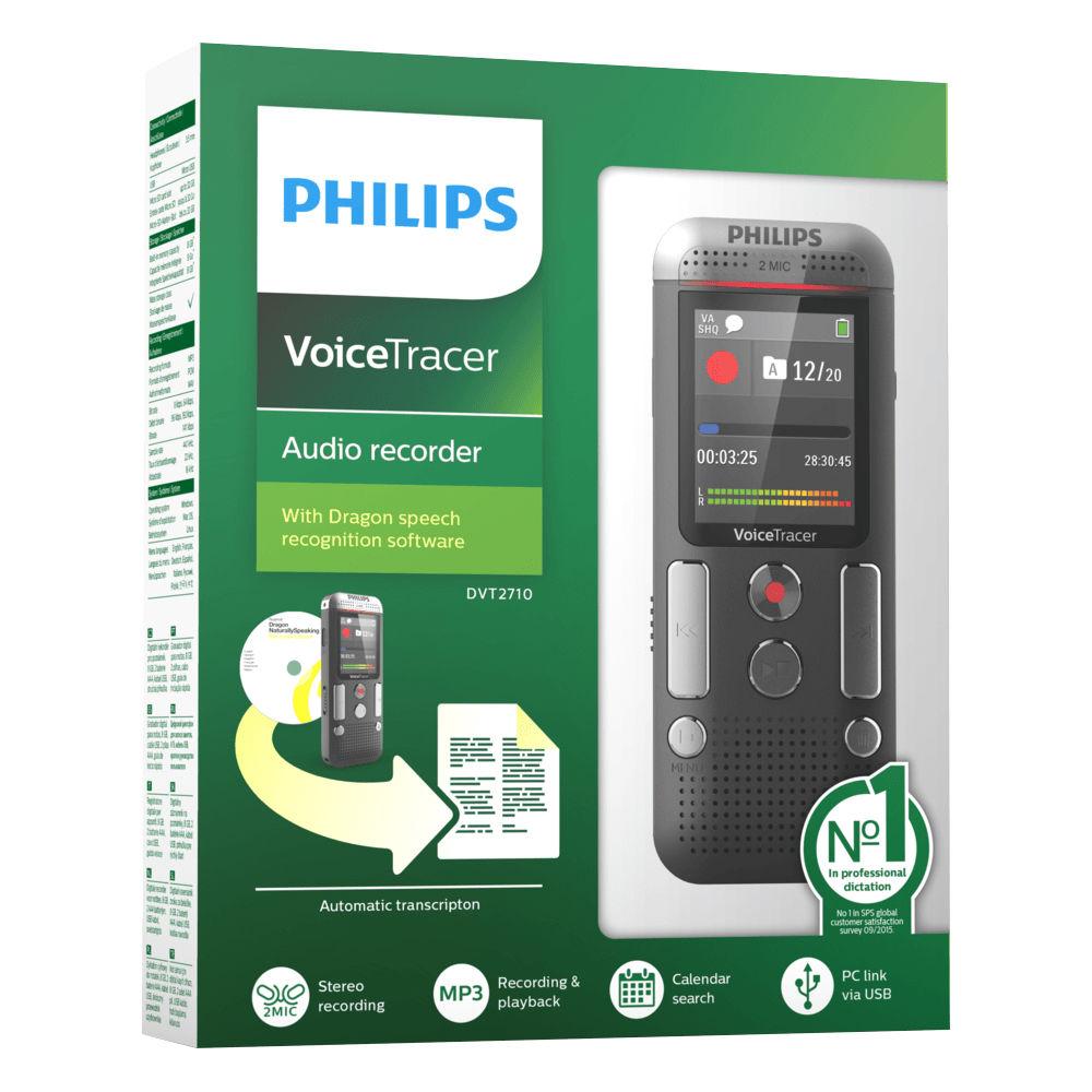Philips DVT2510 Voice Tracer Audio Recorder 8gb for sale online 