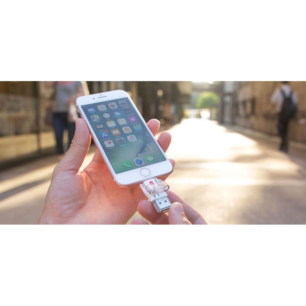 PhotoFast TubeDrive Portable YouTube Storage & Playback USB Flash Drive for iOS