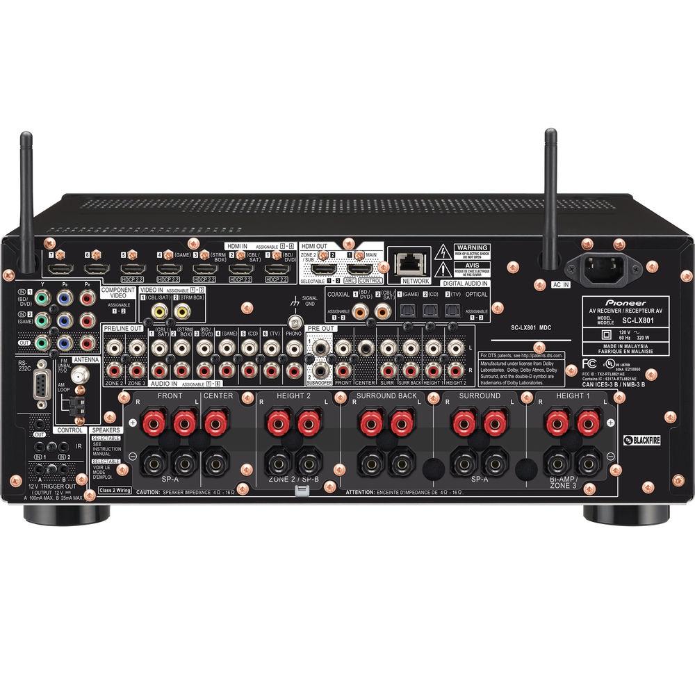 Pioneer Elite SC-LX801 9.2-Channel Network A V Receiver