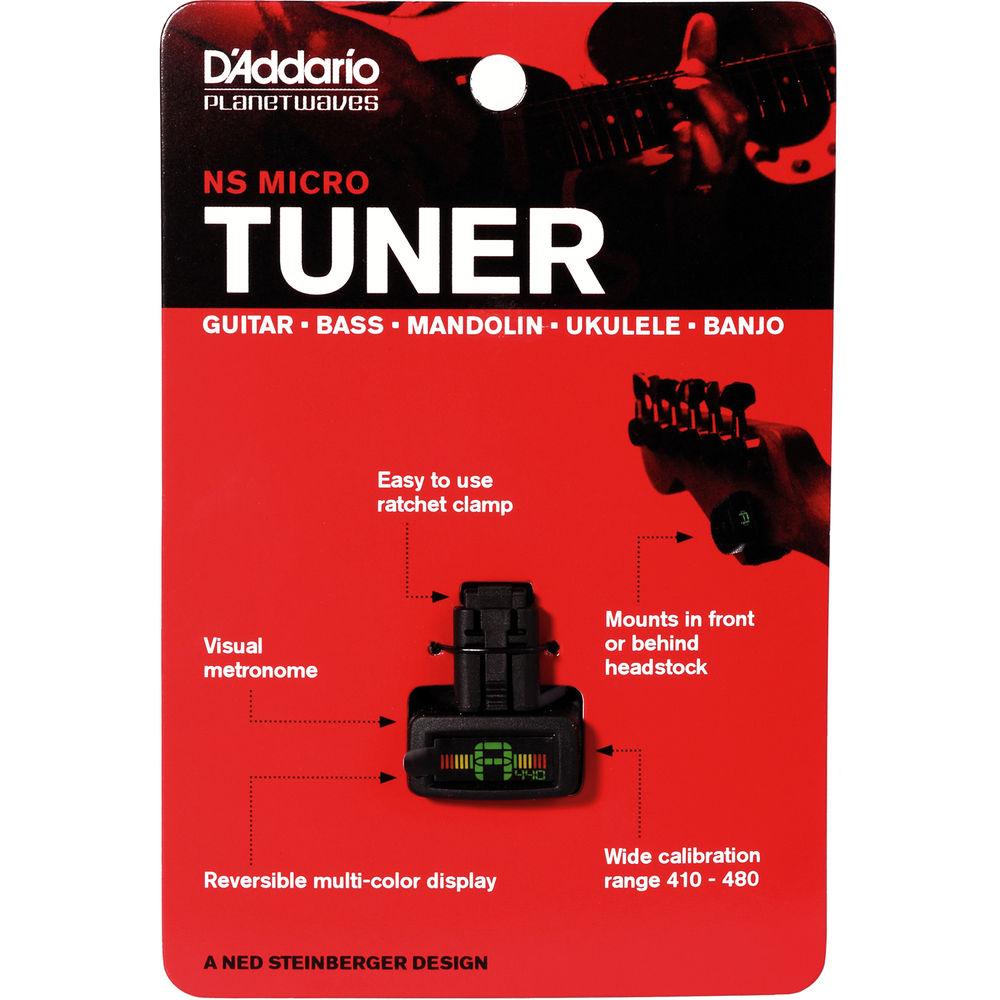 Planet Waves NS Micro Headstock Tuner