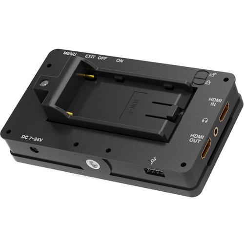 PORTKEYS 5" HDMI 4K Monitor with Long Arm Control Box Kit