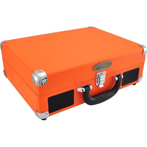 Pyle Pro PVTTBT6OR Portable Turntable with Bluetooth and USB