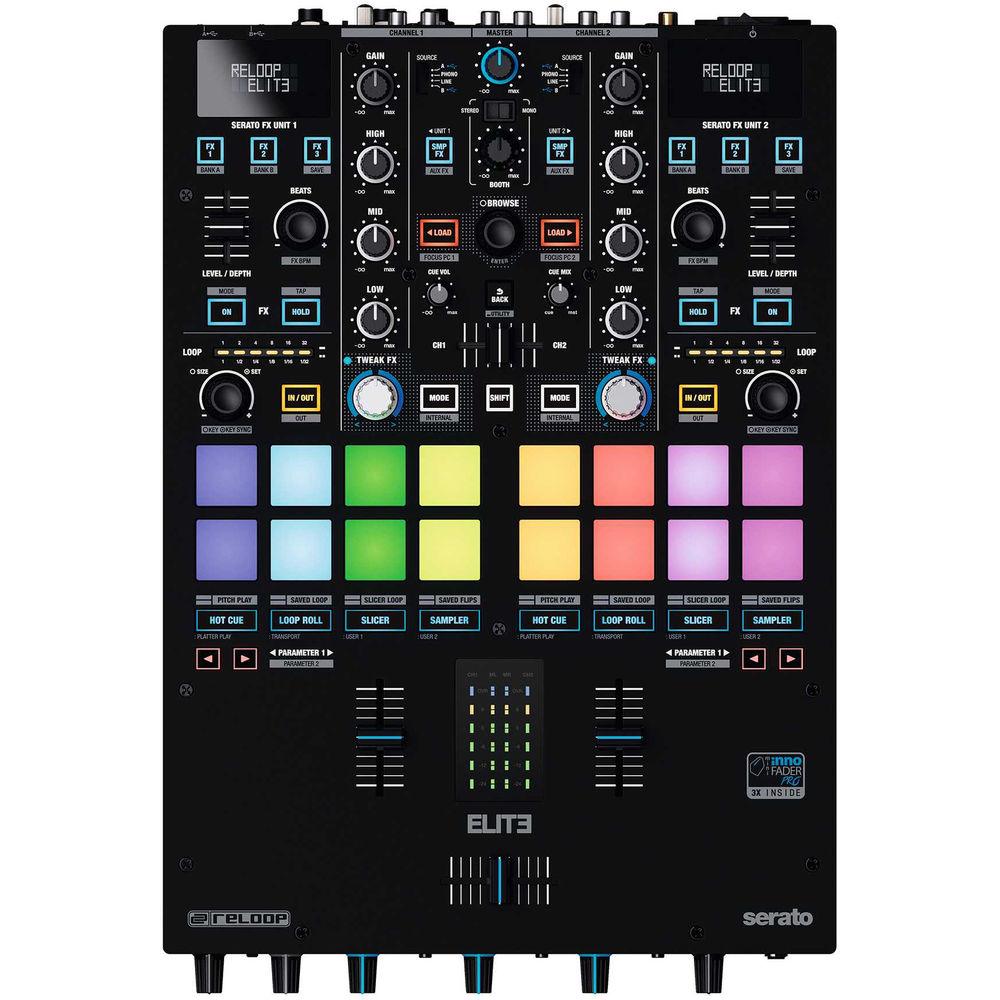 Reloop Elite - High Performance DVS Mixer for Serato