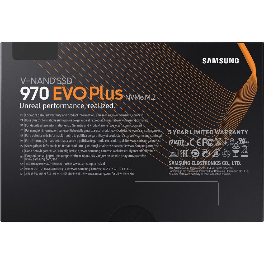 Samsung 1TB 970 EVO Plus NVMe M.2 Internal SSD