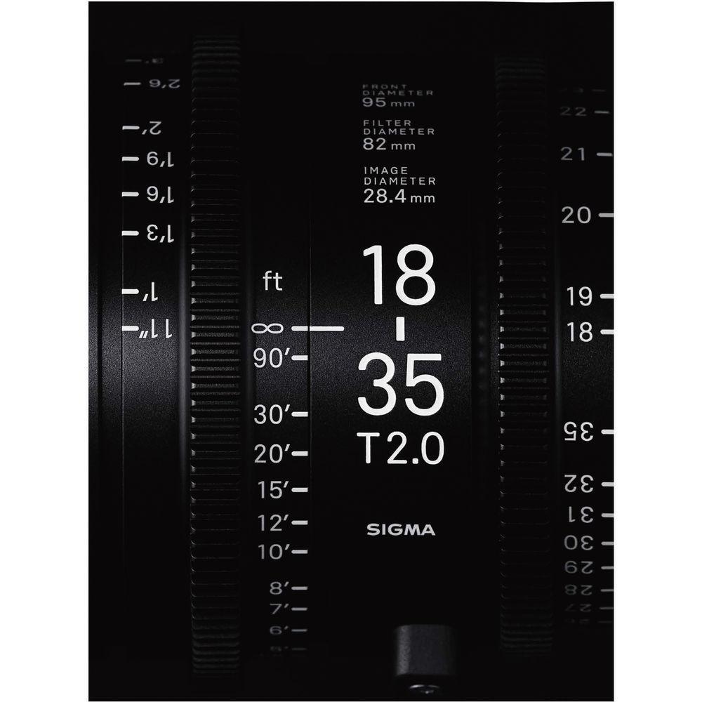 Sigma 14 135mm Fully Luminous FF High Speed Prime Lens Kit with Case