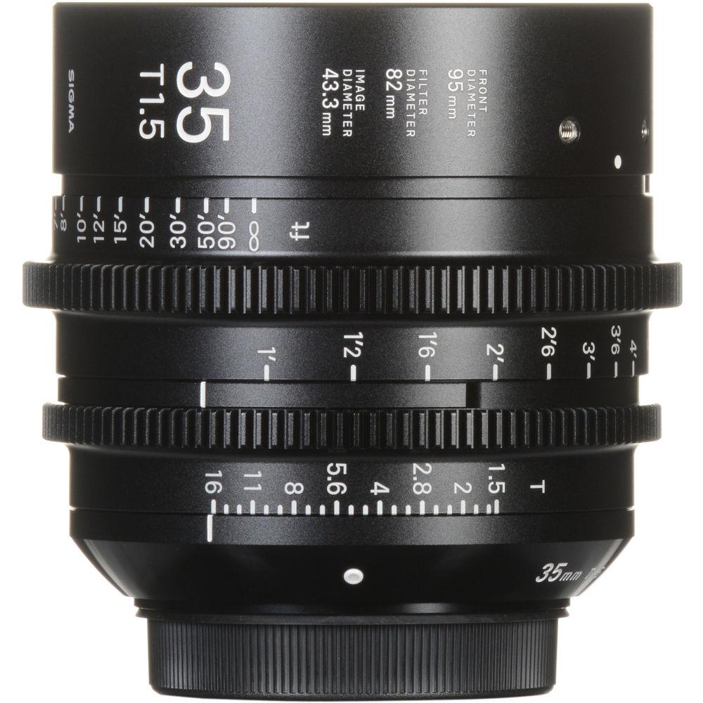 Sigma 35mm T1.5 Fully Luminous FF High-Speed Prime