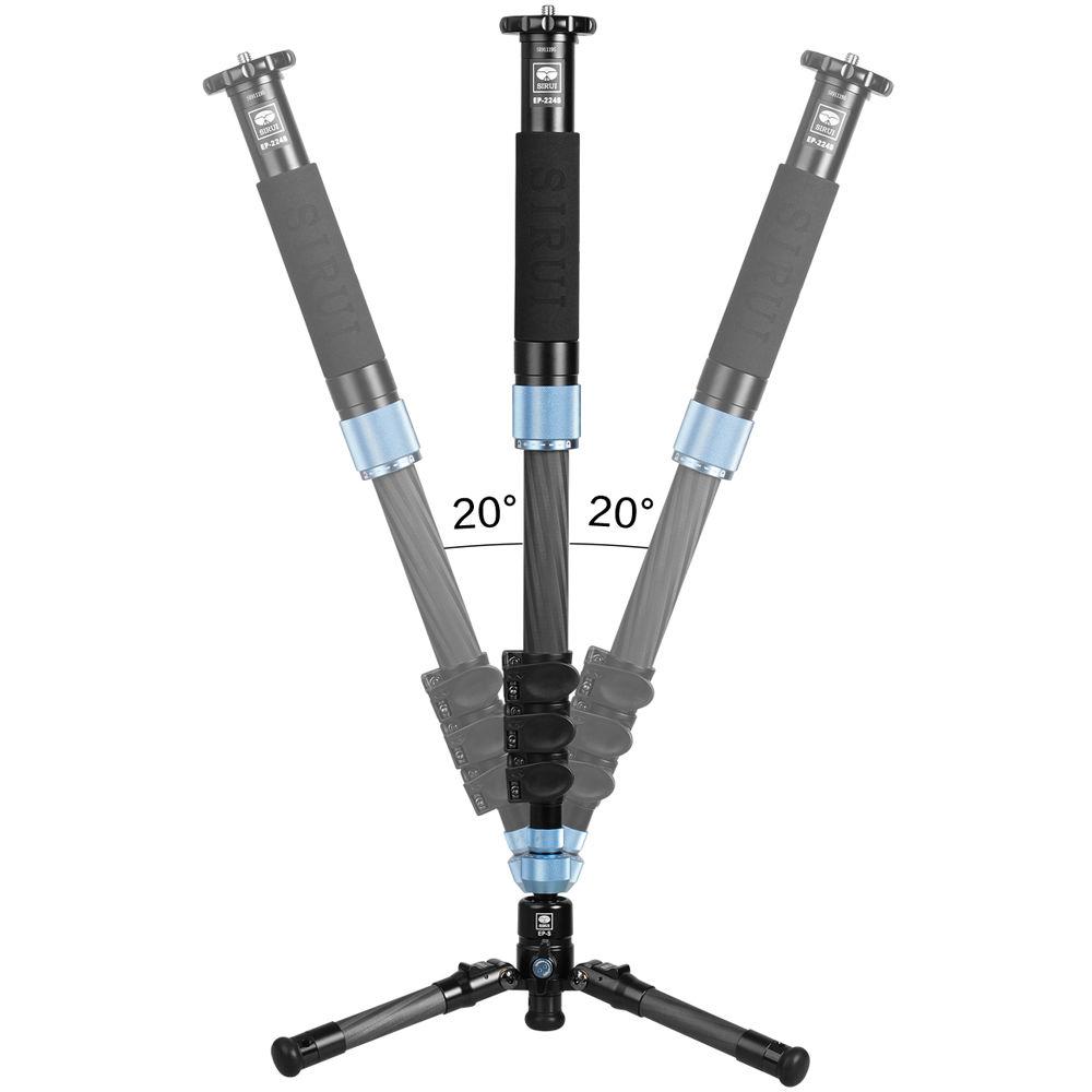 Sirui EP-224S Carbon Fiber Multi-Function Photo Video Monopod