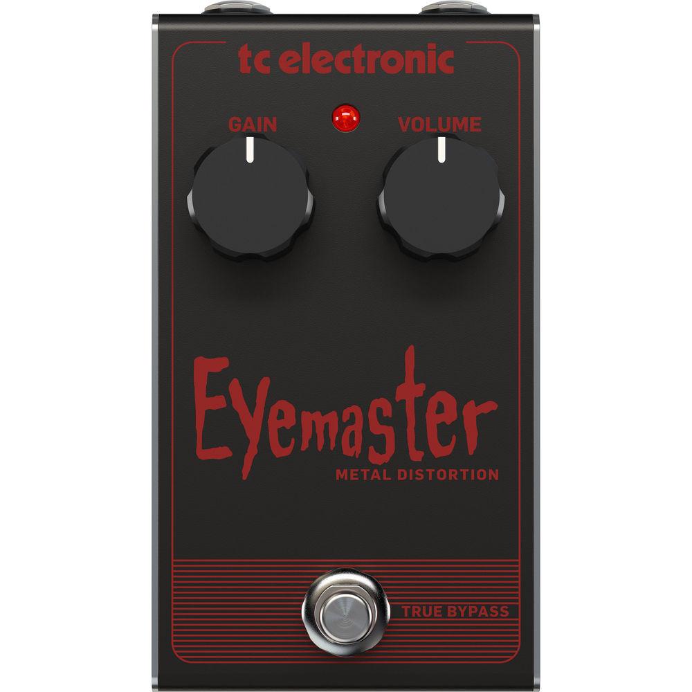 TC Electronic EYEMASTER Metal Distortion Pedal for Electric Guitar