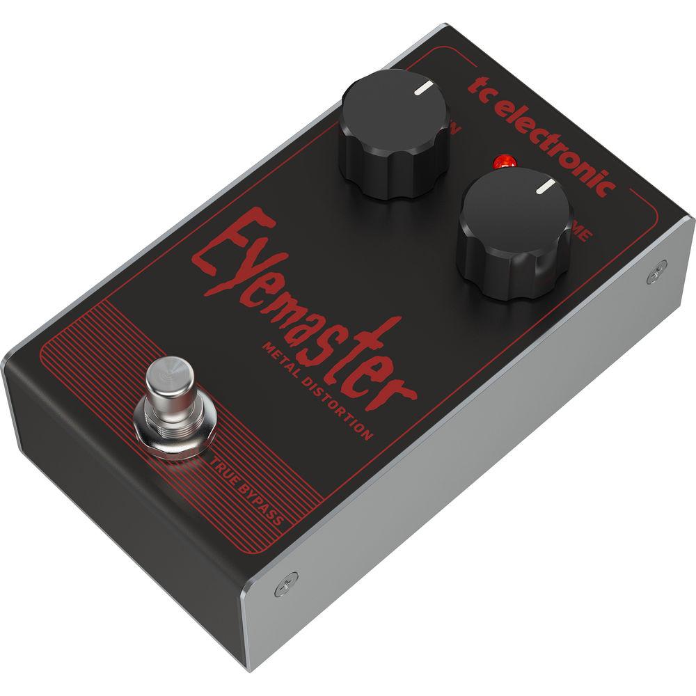 TC Electronic EYEMASTER Metal Distortion Pedal for Electric Guitar