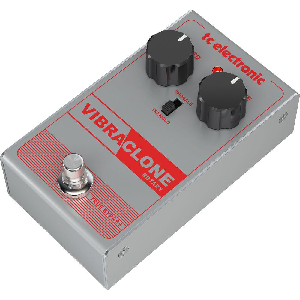 TC Electronic VIBRACLONE Rotating Speaker Emulator Pedal for Electric Guitars