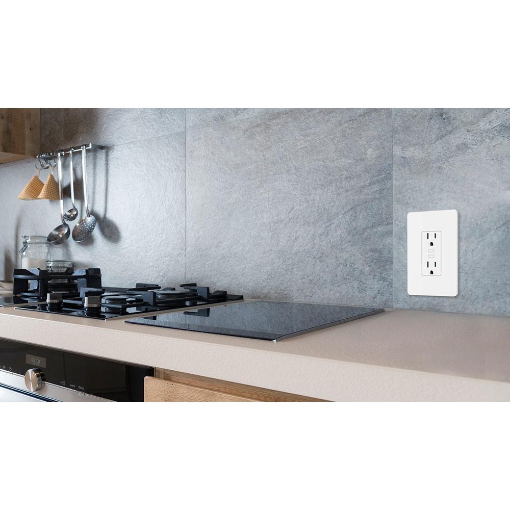 TP-Link KP200 Kasa Smart Wi-Fi In-Wall Power Outlet