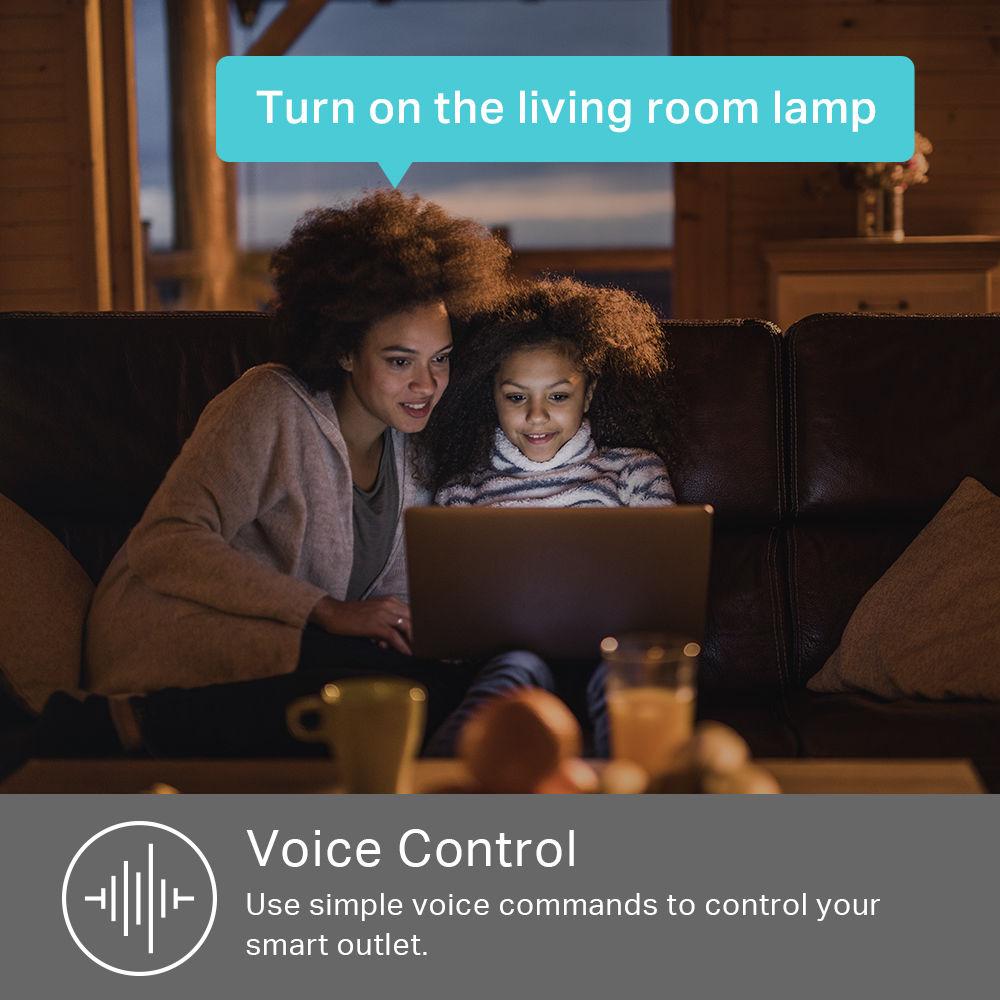 TP-Link KP200 Kasa Smart Wi-Fi In-Wall Power Outlet