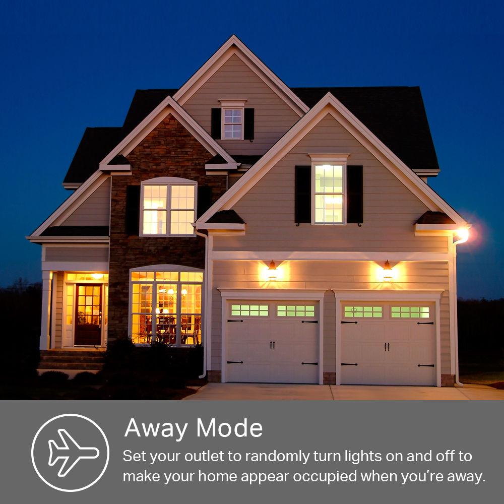 TP-Link KP200 Kasa Smart Wi-Fi In-Wall Power Outlet