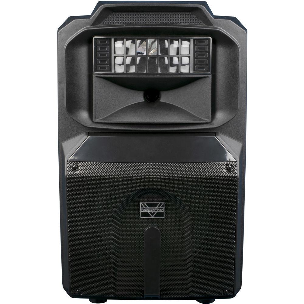 VocoPro Karaoke Thunder-1200 12" 600W DJ Karaoke Party Speaker with RGB Derby Light