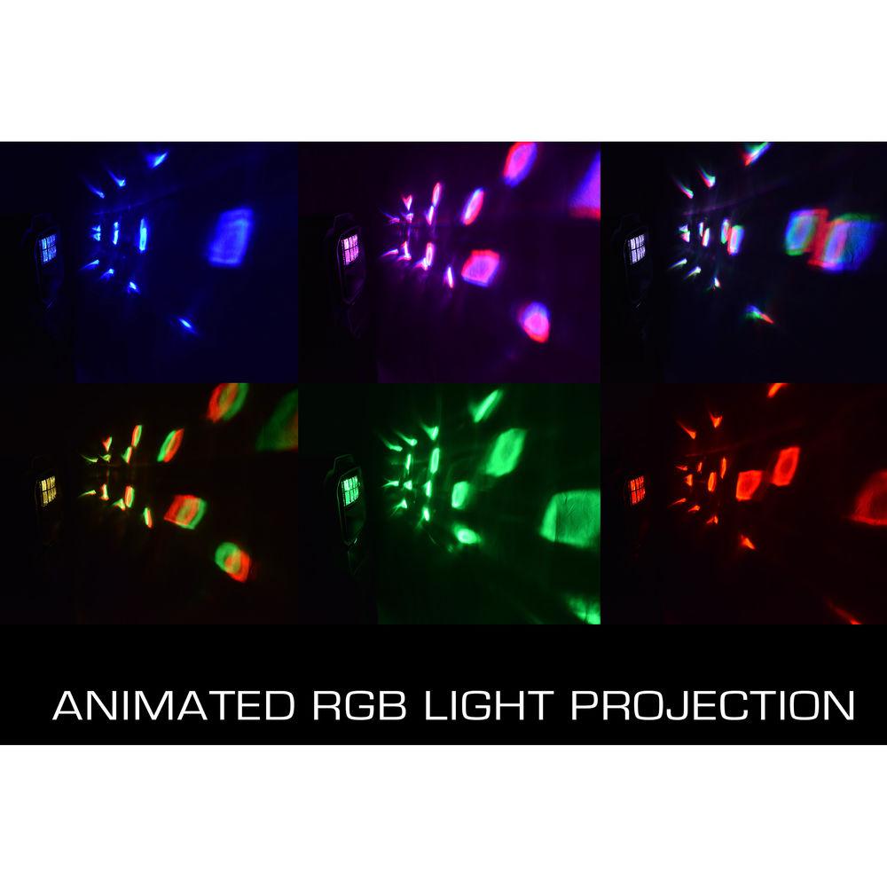 VocoPro Karaoke Thunder-1200 12" 600W DJ Karaoke Party Speaker with RGB Derby Light