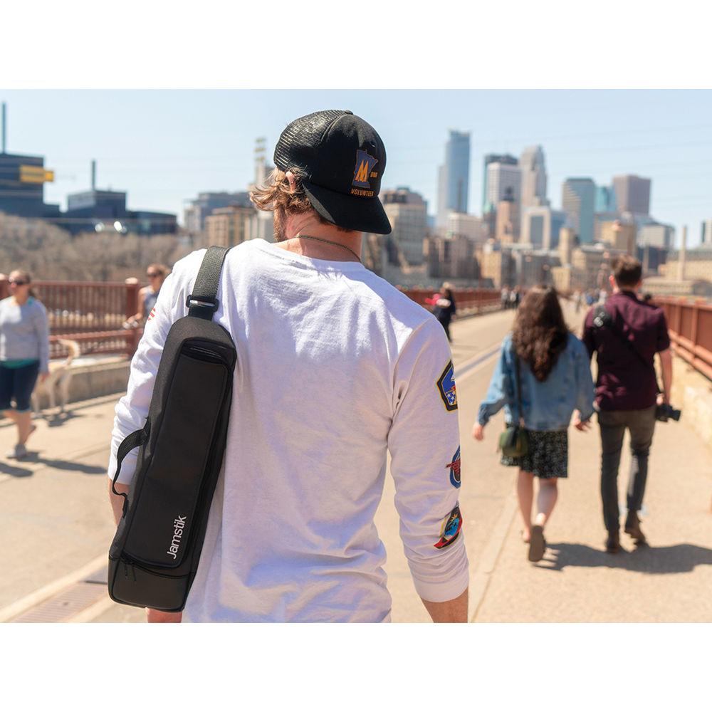 Zivix Jamstik 7 Midi Controller Premium Bundle - MIDI Smart Guitar with Case & Body