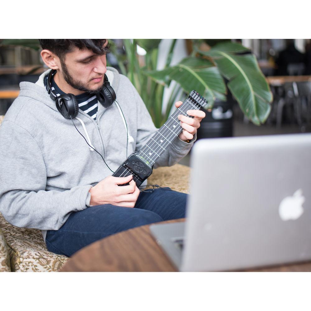 Zivix Jamstik 7 Midi Controller Premium Bundle - MIDI Smart Guitar with Case & Body