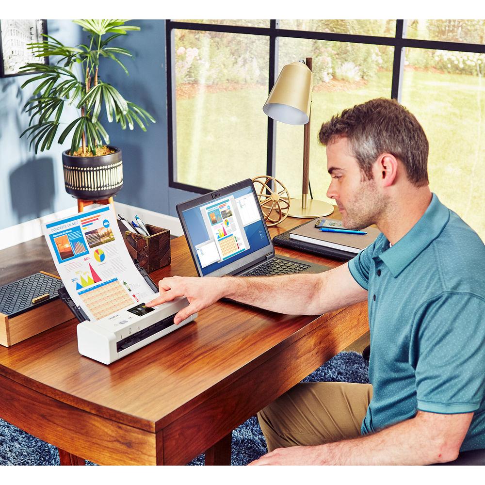 Brother ADS-1700W Wireless Document Scanner