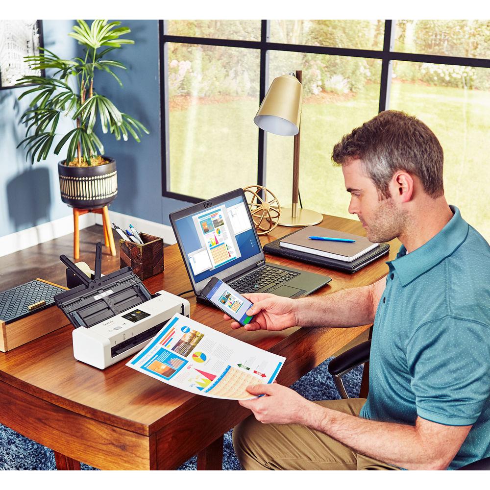 Brother ADS-1700W Wireless Document Scanner