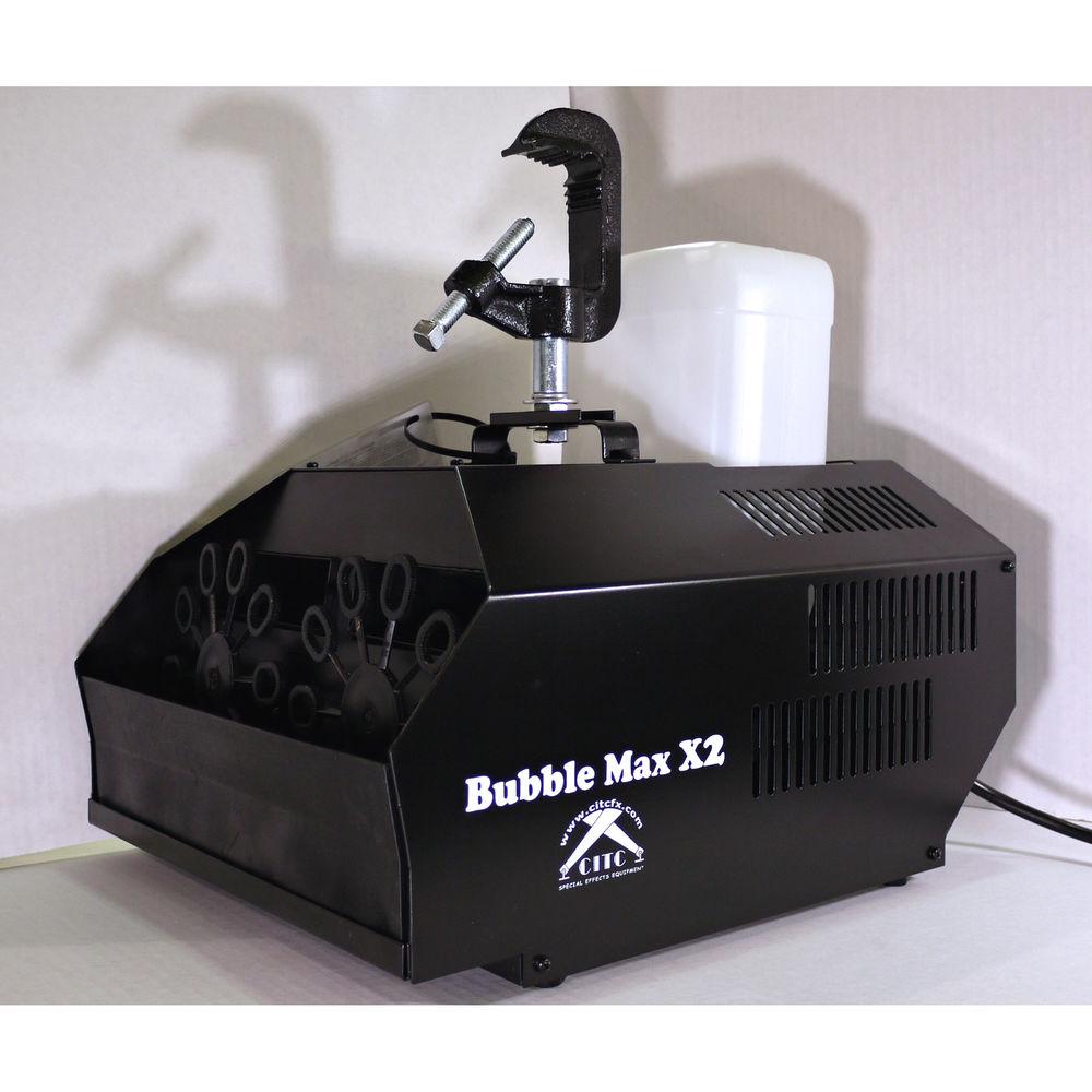 CITC Bubble Max X2 System with Machine, Stand, and Fan