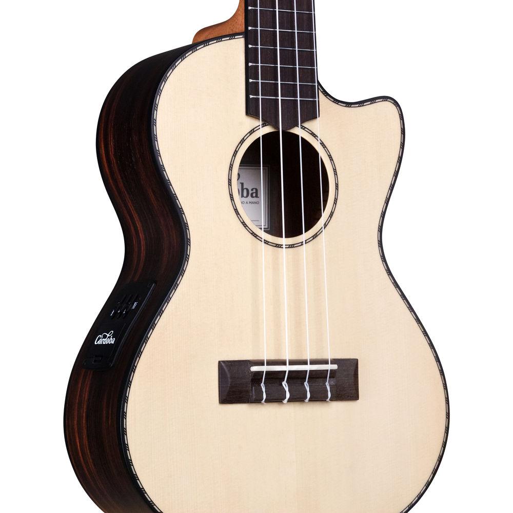 Cordoba 21T-CE 21 Series Tenor Cutaway Acoustic Electric Ukulele