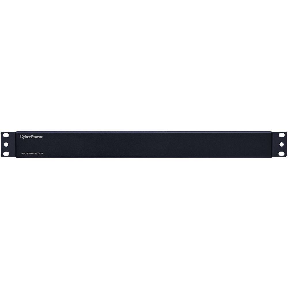 CyberPower PDU 16A 200-230 50 60Hz IEC-320 C20 Plug,12-Out IEC-320 C13 Rackmount 1U,10