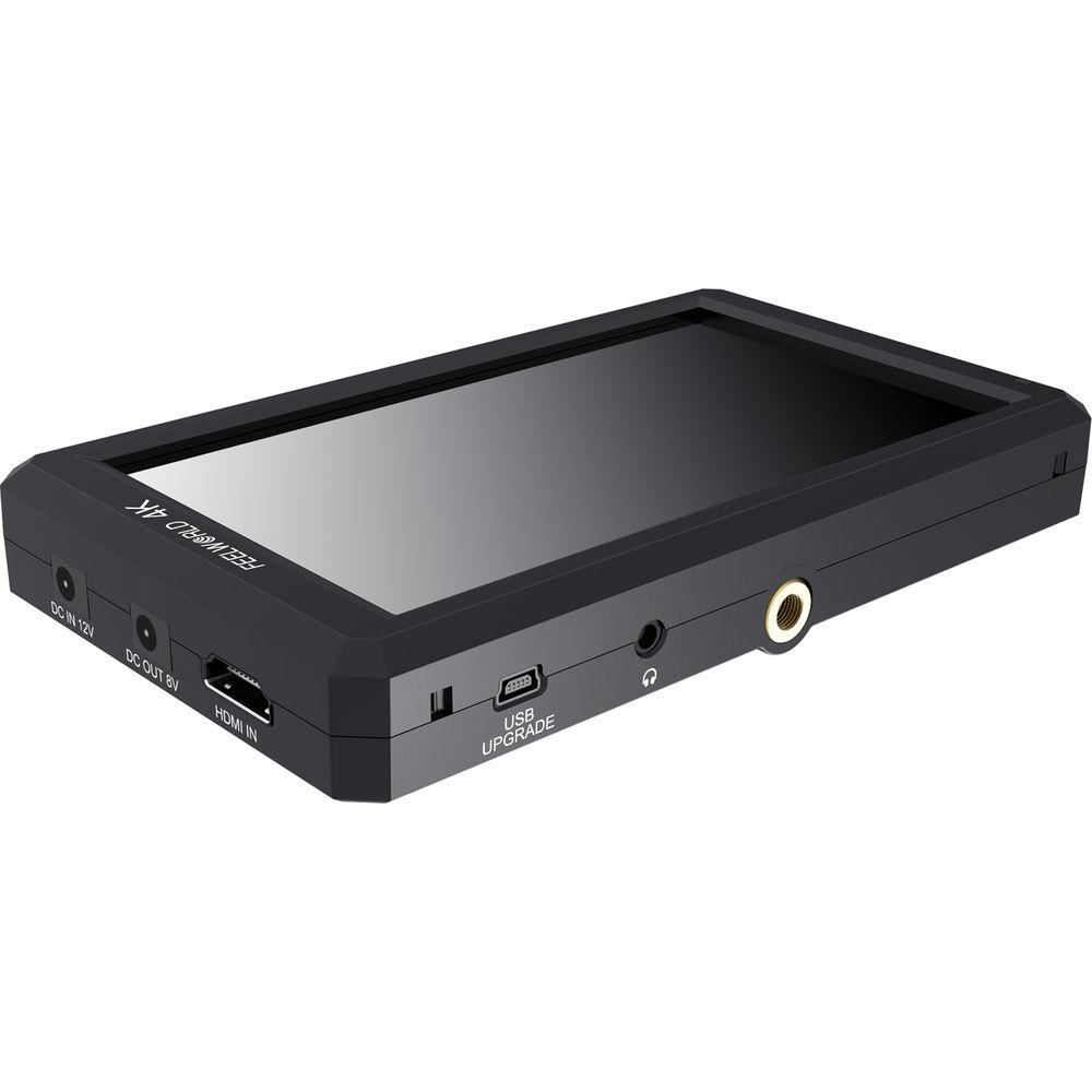 FeelWorld F6 5.7" Full HD HDMI On-Camera Monitor with 4K Support and Tilt Arm