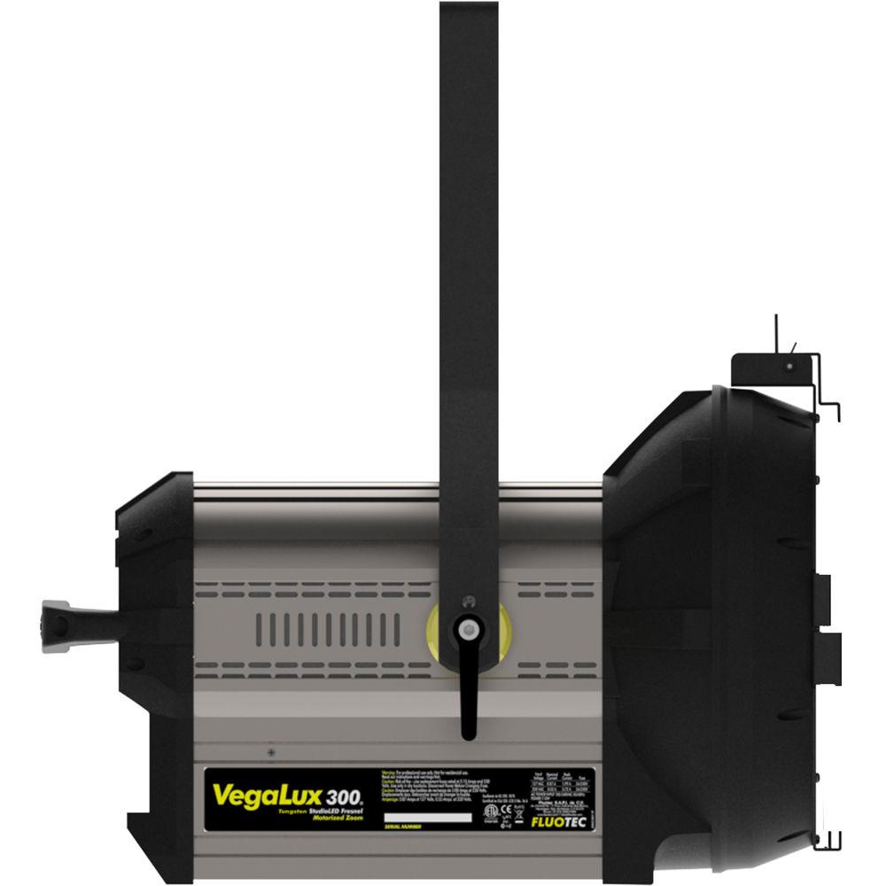 Fluotec VegaLux 300 Tungsten 10" StudioLED Fresnel with Stand Mount Yoke