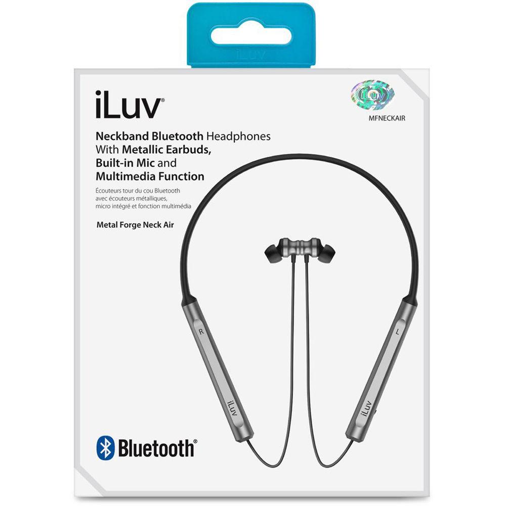 iLuv Metal Forge Neck Air Wireless In-Ear Headphones
