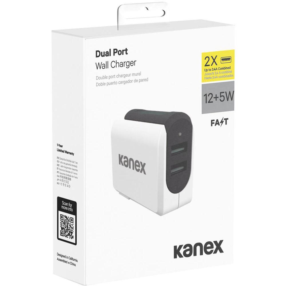 Kanex 2-Port USB Wall Charger